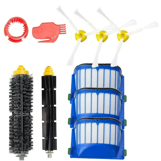 Robot Vacuum Cleaner Spare Parts For iRobot Roomba 600 Series Clean Brush Filter 